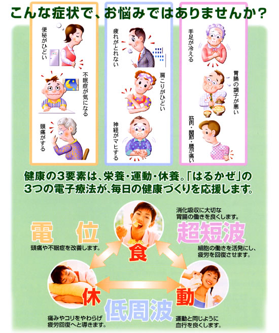 こんな症状でお悩みではありませんか?