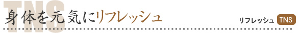 ツインビート3ターボで身体を元気にリフレッシュ